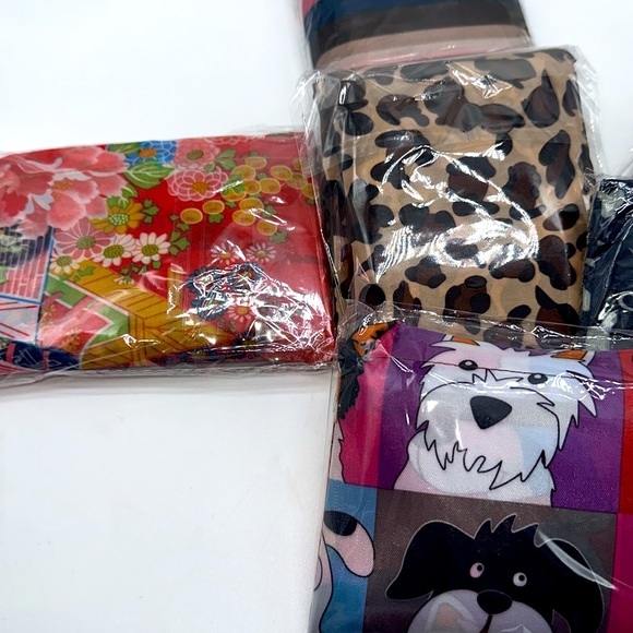 Six Reusable Shopping Totes Bundle NWT - Picture 5 of 6